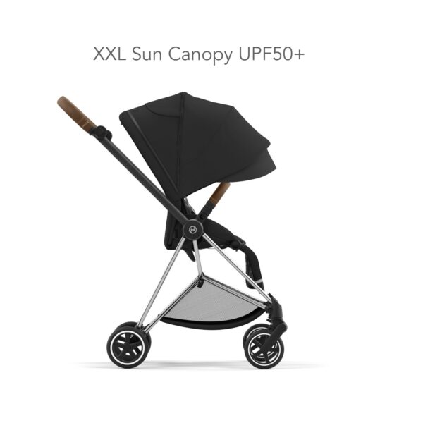 Cybex Mios Chrome Brown Stroller Sepia Black - Image 9