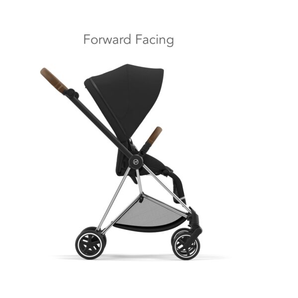 Cybex Mios Chrome Brown Stroller Sepia Black - Image 7