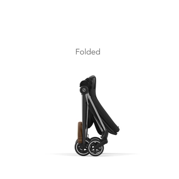 Cybex Mios Chrome Brown Stroller Sepia Black - Image 5