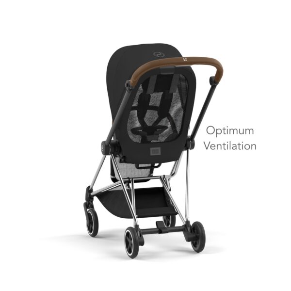 Cybex Mios Chrome Brown Stroller Sepia Black - Image 10