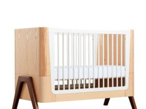 Baby Cot Bed Hera Natural Walnut