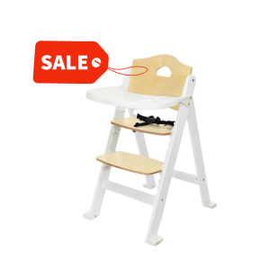 TWF High Chair Step Up White