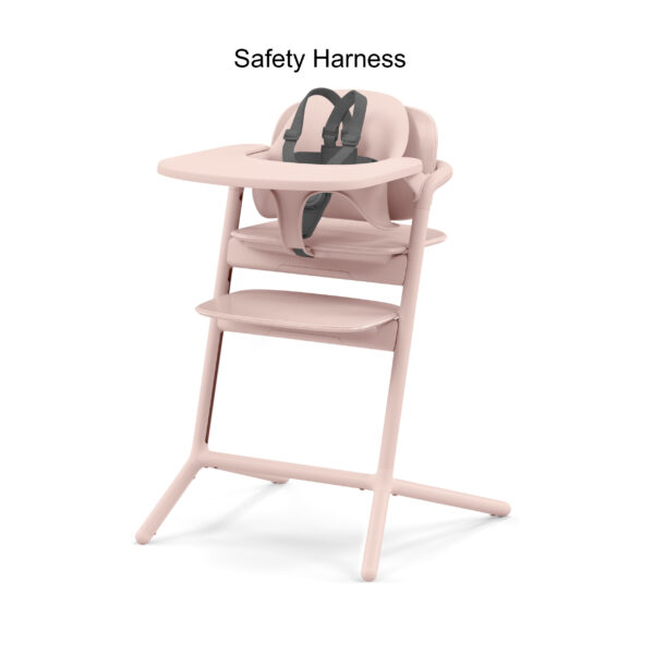 Cybex Lemo 3 in 1 High Chair Pearl Pink - Image 3