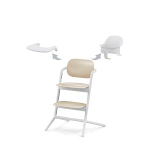 Cybex Lemo 3 in 1 High Chair Sand White