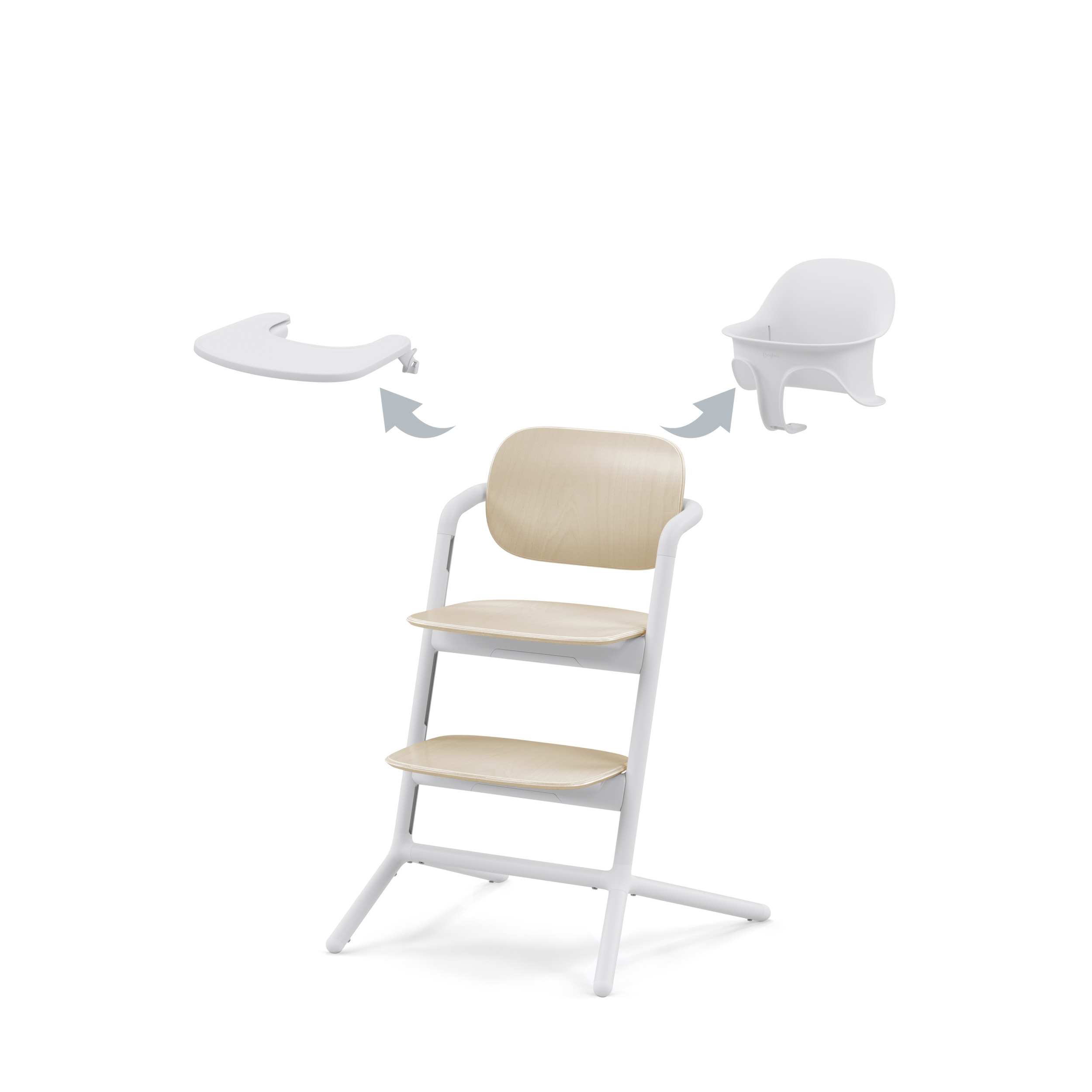 Cybex Lemo 3 in 1 High Chair Sand White