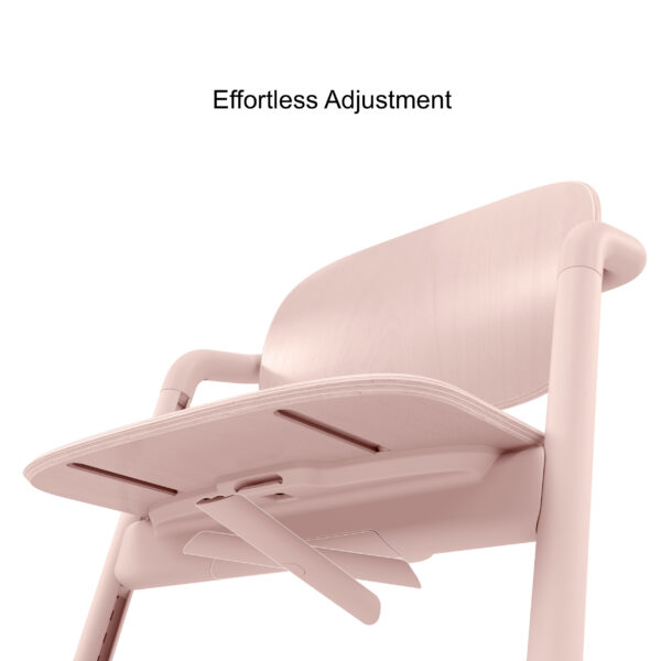 Cybex Lemo 3 in 1 High Chair Pearl Pink - Image 5