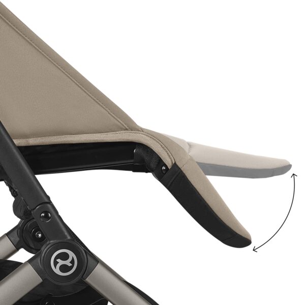 Cybex Orfeo Stroller TPE Almond Beige - Image 9
