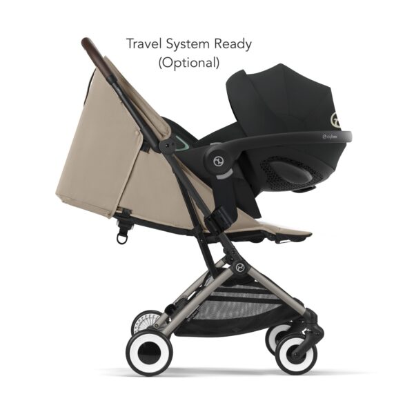Cybex Orfeo Stroller TPE Almond Beige - Image 5