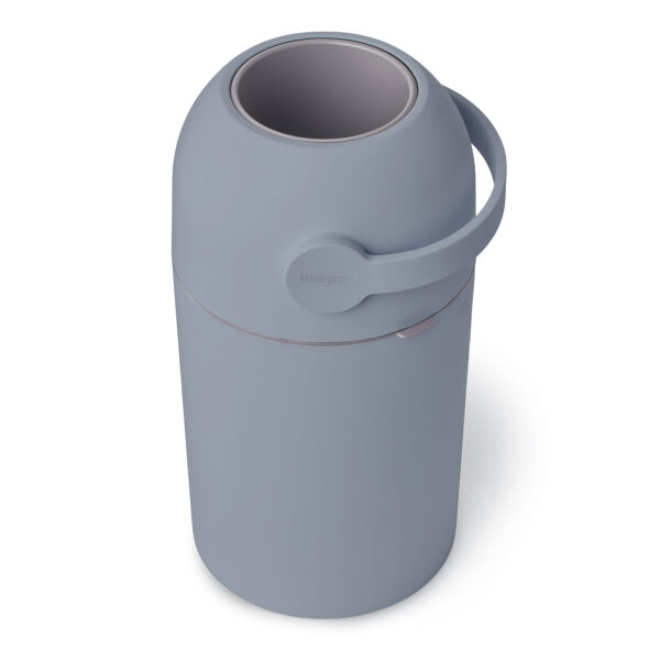 Magic Diaper Pail Majestic Pigeon Blue - Image 2