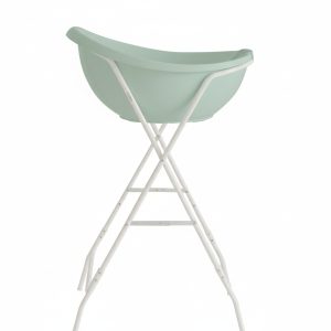 Bubble Cuddle Bath Sage with Seat and Stand