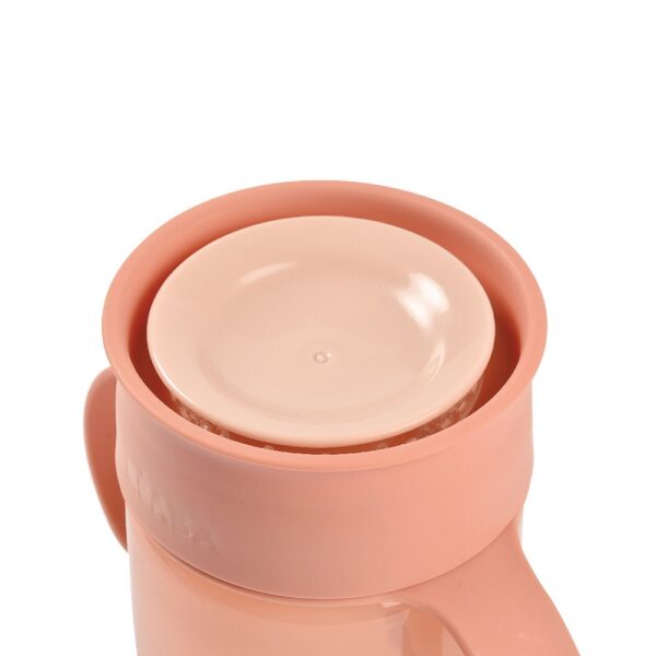 Beaba Training Cup 360 with Lid Pink - Image 2