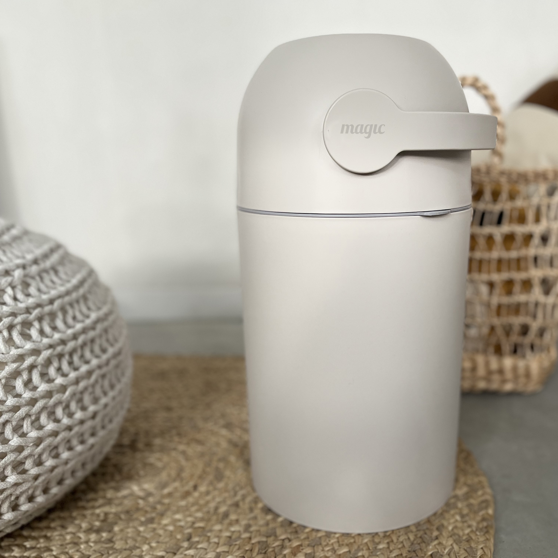 Magic Diaper Pail Majestic Beige - Image 9