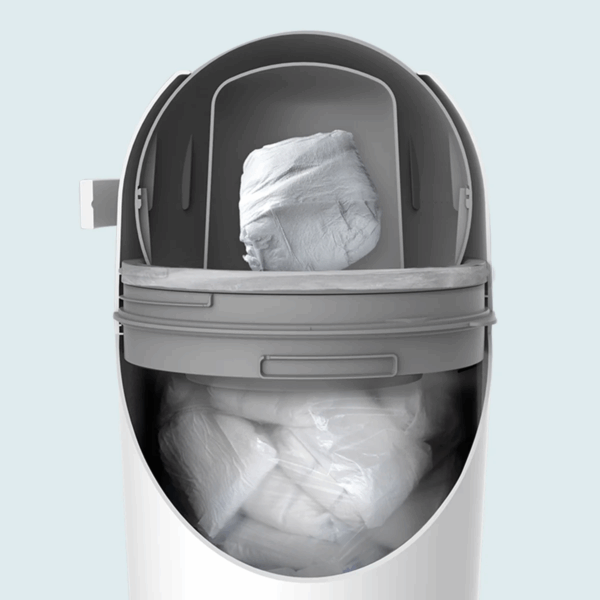 Magic Diaper Pail Majestic Graphite - Image 5
