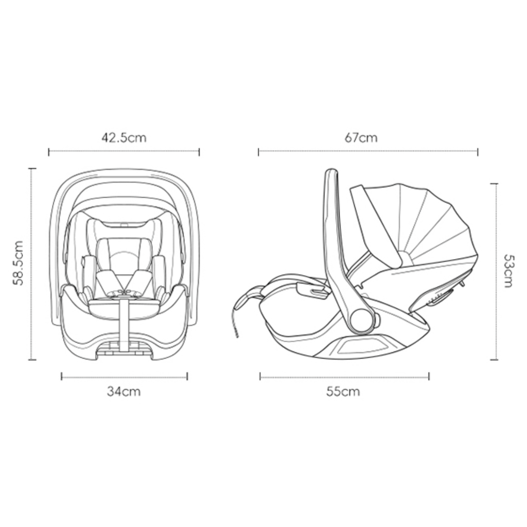 Nado O1 Lotus iSize Black - Image 9
