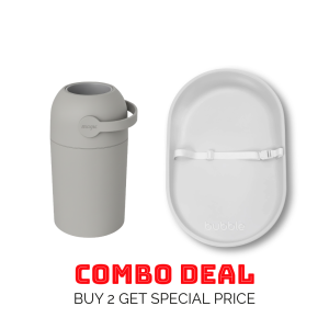 Magic Diaper Pail + Bubble Changing Mat Combo 1