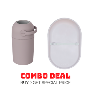 Magic Diaper Pail + Bubble Changing Mat Combo 3