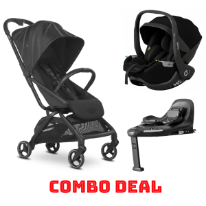 Mini S Stroller by Easywalker + Nado O1 Car Seat + Base