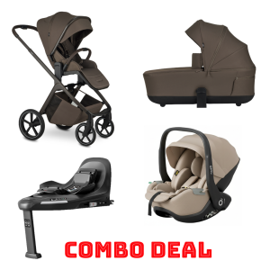 Easywalker Zoey Stroller + CC + Nado Car Seat O1 iSize + Base