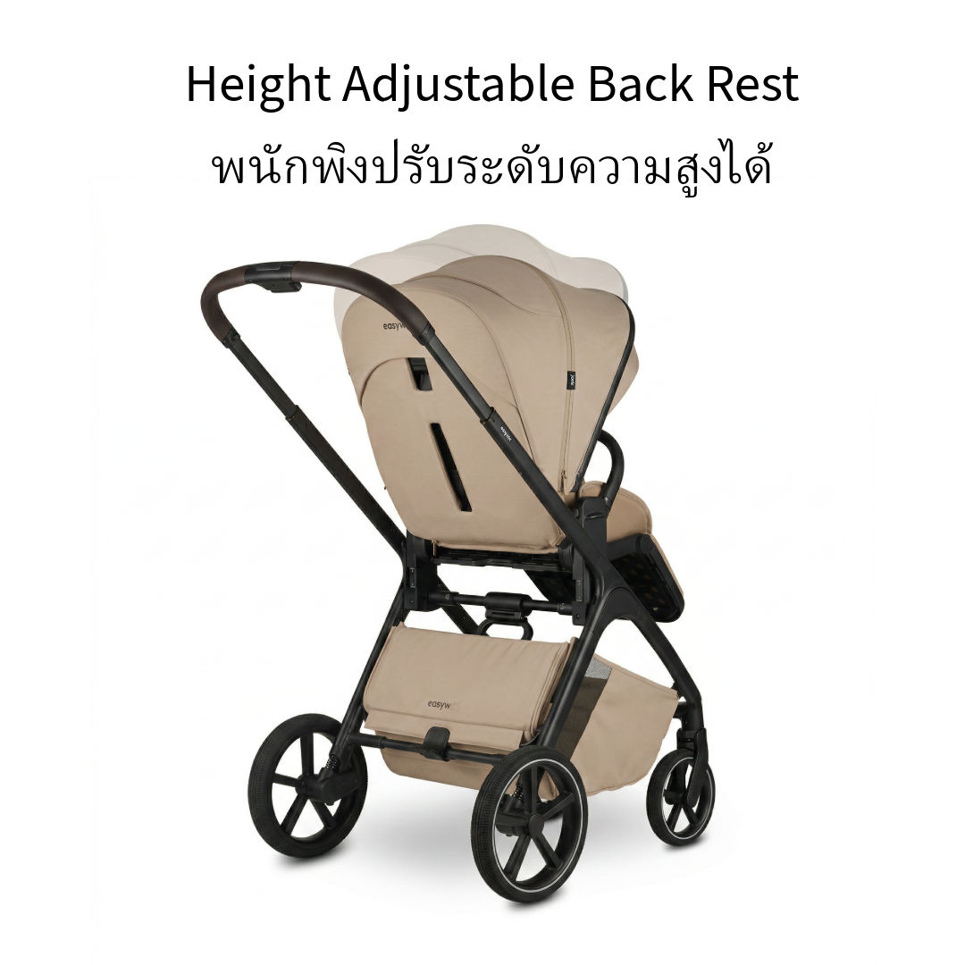 Easywalker Zoey Stroller Set Almond Taupe - Image 10