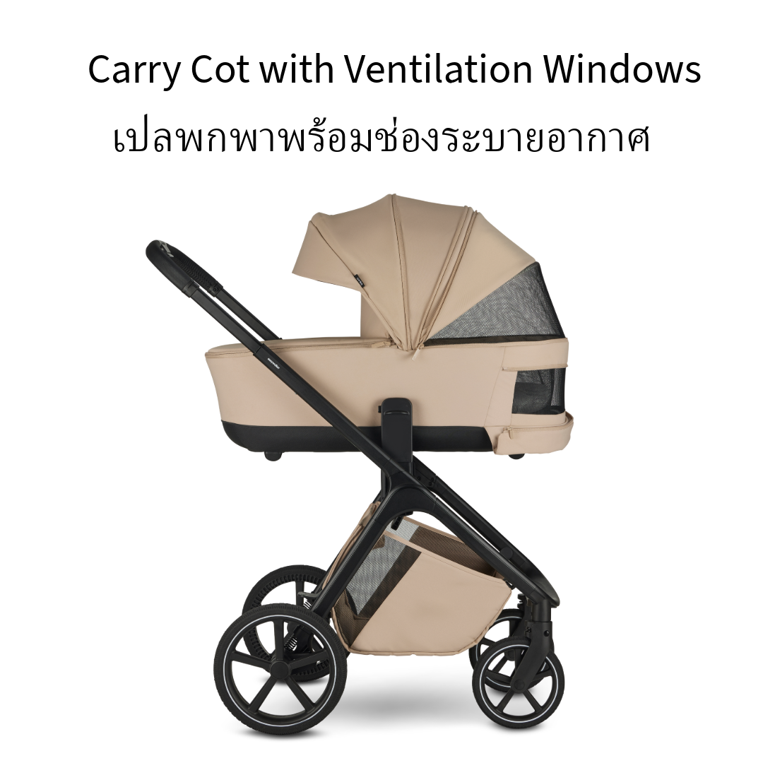 Easywalker Zoey Stroller Set Almond Taupe - Image 4