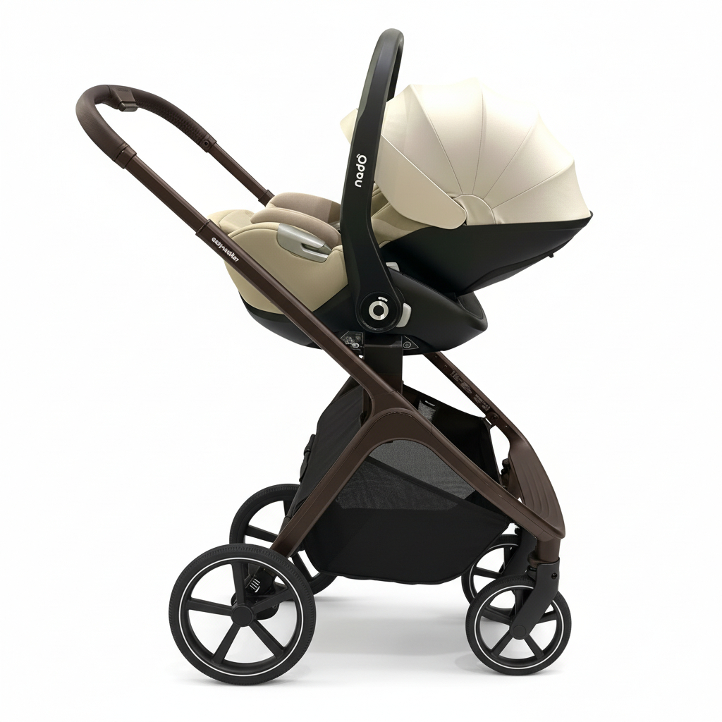 Easywalker Zoey Stroller + Nado Car Seat O1 iSize + Base - Image 3