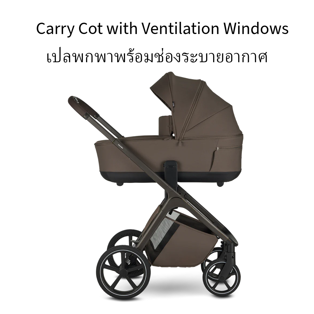 Easywalker Zoey Stroller + CC + Nado Car Seat O1 iSize + Base - Image 2