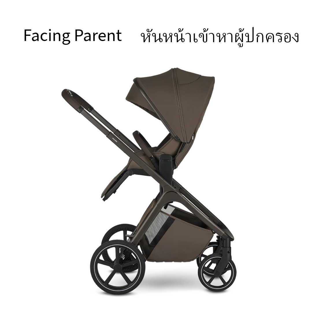Easywalker Zoey Stroller + CC + Nado Car Seat O1 iSize + Base - Image 3