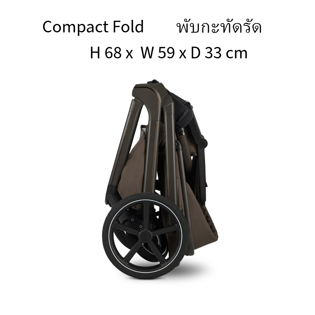 Easywalker Zoey Stroller + CC + Nado Car Seat O1 iSize + Base - Image 6