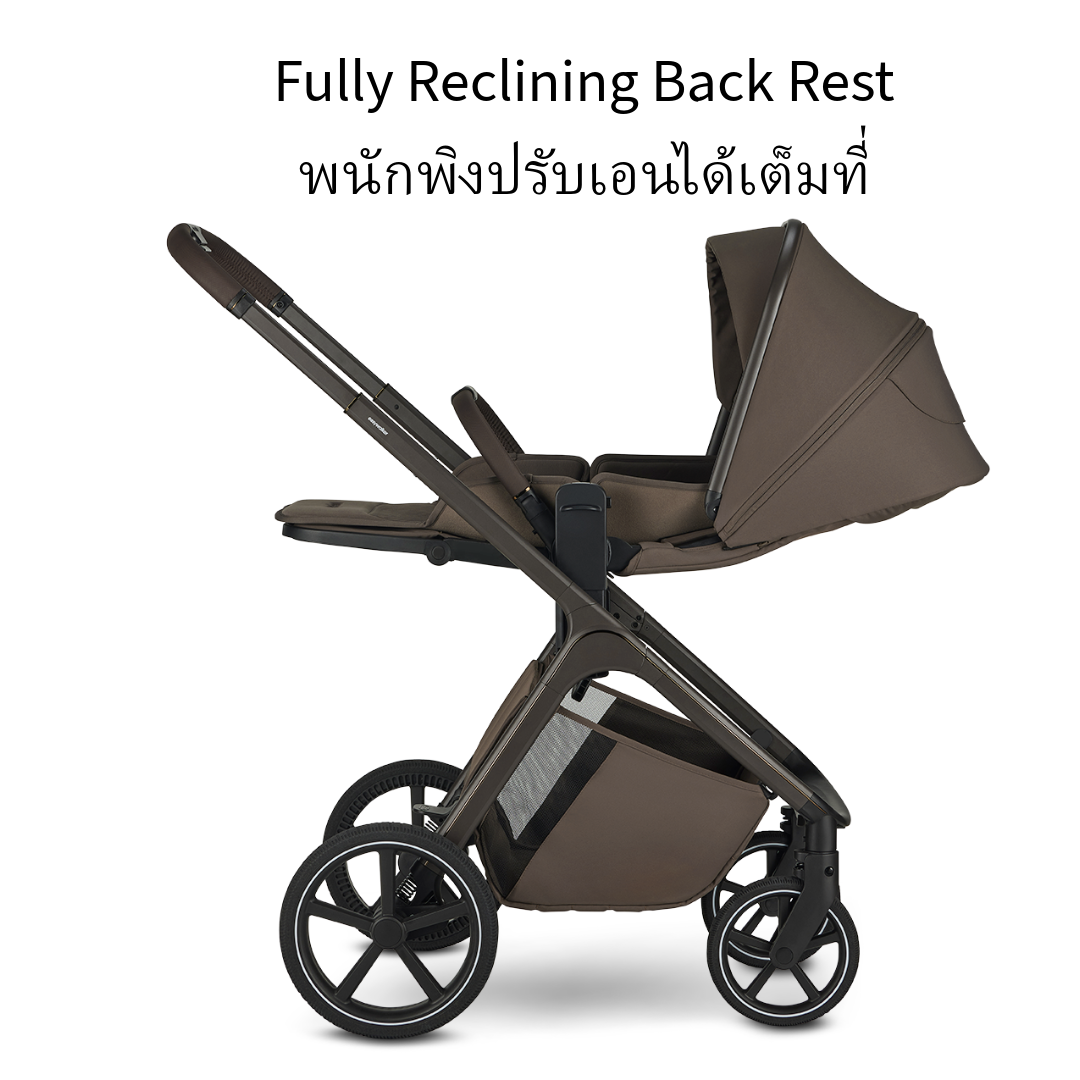 Easywalker Zoey Stroller + CC + Nado Car Seat O1 iSize + Base - Image 5