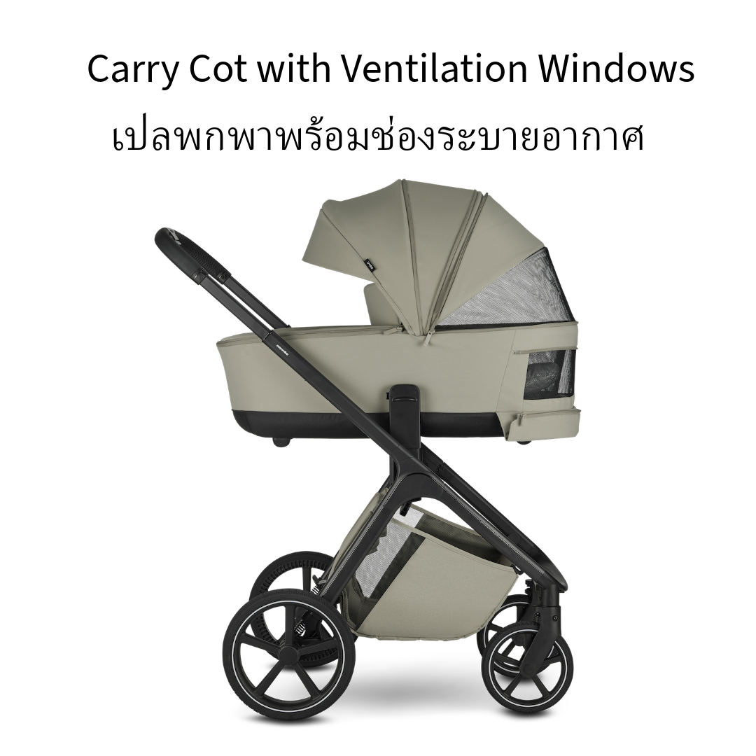 Easywalker Zoey Stroller Set Sage Green - Image 4