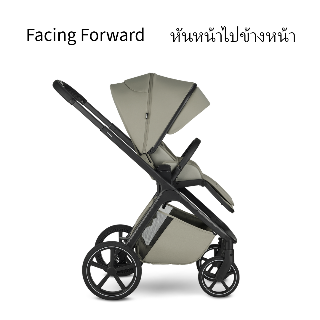 Easywalker Zoey Stroller Set Sage Green - Image 7