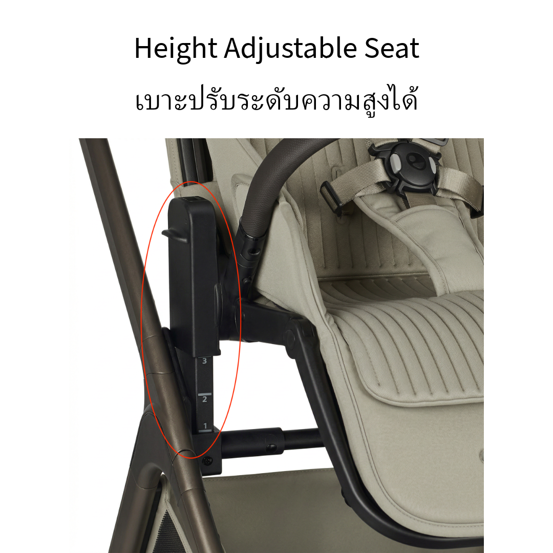 Easywalker Zoey Stroller + Nado Car Seat O1 iSize - Image 7