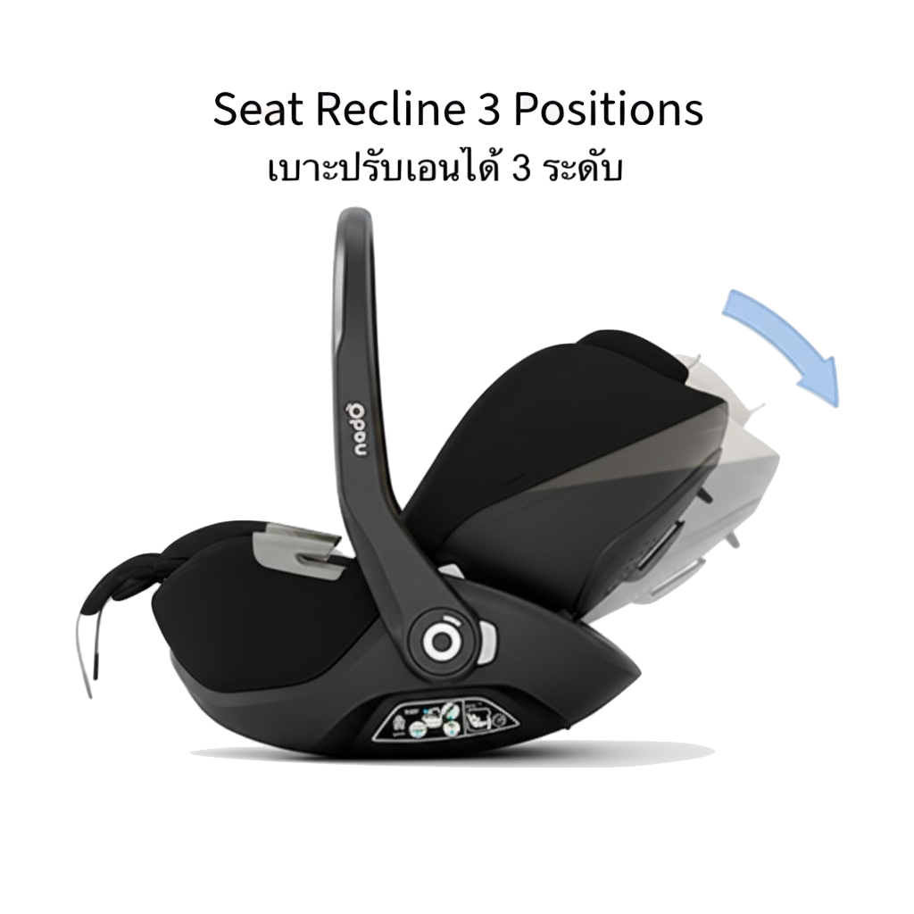 Nado O1 Lotus iSize Black + Base - Image 5