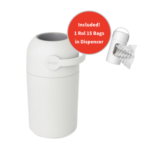 Magic Diaper Pail Majestic Bright White